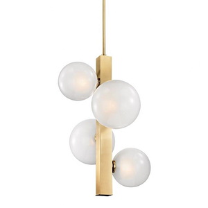 Hinsdale 4-Light Pendant - 21.25 Inches Wide by 27 Inches High - 750093