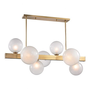 Hinsdale 7-Light Island Pendant - 21.25 Inches Wide by 17.75 Inches High - 750094