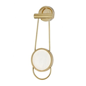 Valeri - 21.75 Inch 15W 1 LED Wall Sconce in Contemporary Style - 7 Inches Wide by 21.75 Inches High - 921570