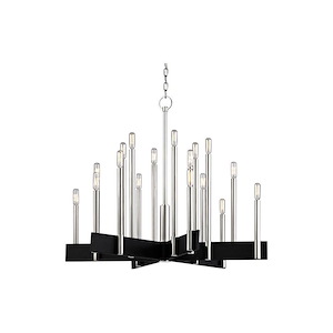 Abrams - Eighteen Light Chandelier - 33.5 Inches Wide by 27.5 Inches High - 523030