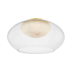 Moore - 16W 1 LED Flush Mount-9 Inch Tall and 17 Inch Wide - 1371389