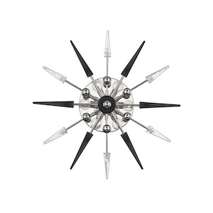 Sparta 6 Light Wall Sconce 25.25 Inch Tall and 25.25 Inch Wide by Hudson Valley - 1362728
