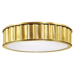 Middlebury - Three Light Flush Mount - 16 Inches Wide by 4 Inches High - 144542