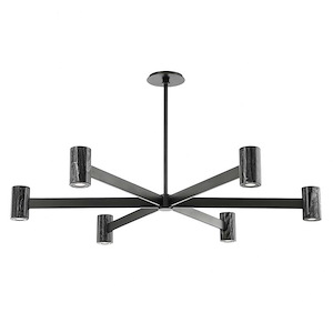 Predock - 144W 6 LED Chandelier-6.75 Inches Tall and 45 Inches Wide - 1099693
