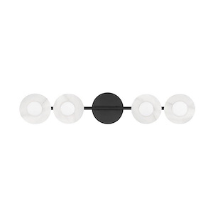 Elmont 4 Light Modern Bath and Vanity Light in Modern Style - 24.75 Inches Wide by 4.75 Inches High - 1001665