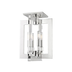 Wellington 4 Light Semi Flush Mount 16.25 Inch Tall and 12 Inch Wide by Hudson Valley - 1362745
