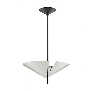 Equilibrium - 2 Light Pendant in Modern Style - 15.75 Inches Wide by 8.5 Inches High - 1362750