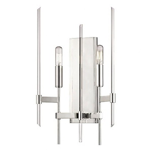 Bari 2 Light Wall Sconce 17.25 Inch Tall and 9.75 Inch Wide by Hudson Valley - 1071559