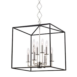 Richie 8 Light Lantern 22.75 Inch Tall and 18 Inch Wide by Hudson Valley - 1362758