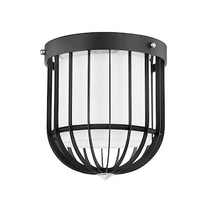 Landon - One Light Flush Mount in Transitional Style - 12 Inches Wide by 15 Inches High - 1001667