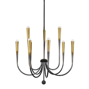 Adley - 9 Light Chandelier-39 Inch Tall and 39.75 Inch Wide - 1371395