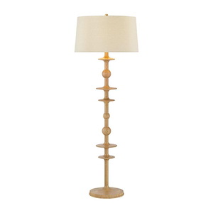 Jefferson Heights - 1 Light Floor Lamp-62.5 Inch Tall and 22 Inch Wide - 1420658