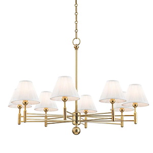 Classic No.1 - 8 Light Chandelier - 40 Inches Wide by 25.75 Inches High - 1333940