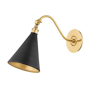 Osterley - 1 Light Wall Sconce-11 Inches Tall and 6.5 Inches Wide - 1290795