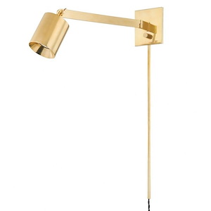 Highgrove - 1 Light Plug-in Wall Sconce-9.25 Inches Tall - 1290810