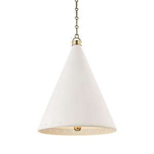 Plaster No.1 - 2 Light Pendant - 20 Inches Wide by 25 Inches High - 1333677