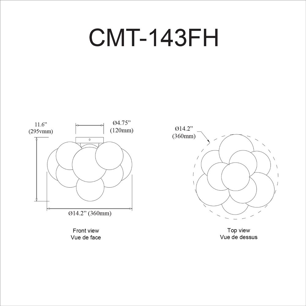 CMT-143FH-CLR-MB