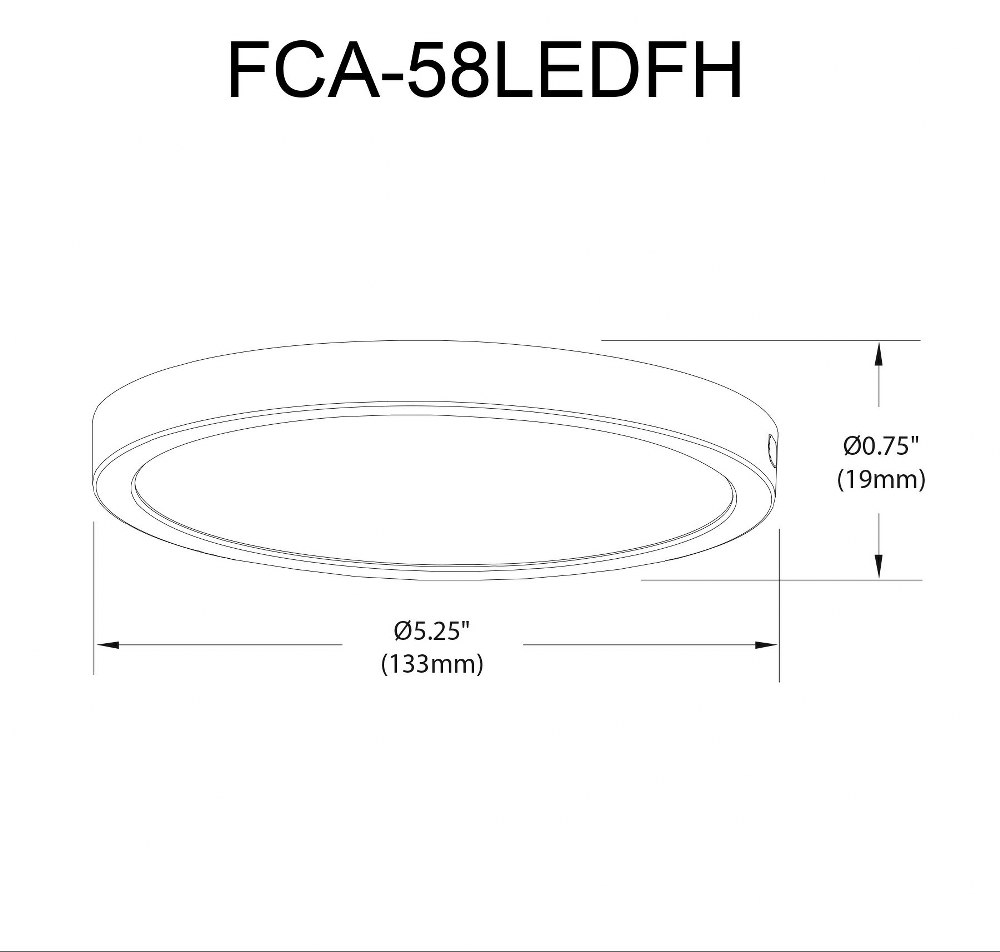 FCA-58LEDFH-MW