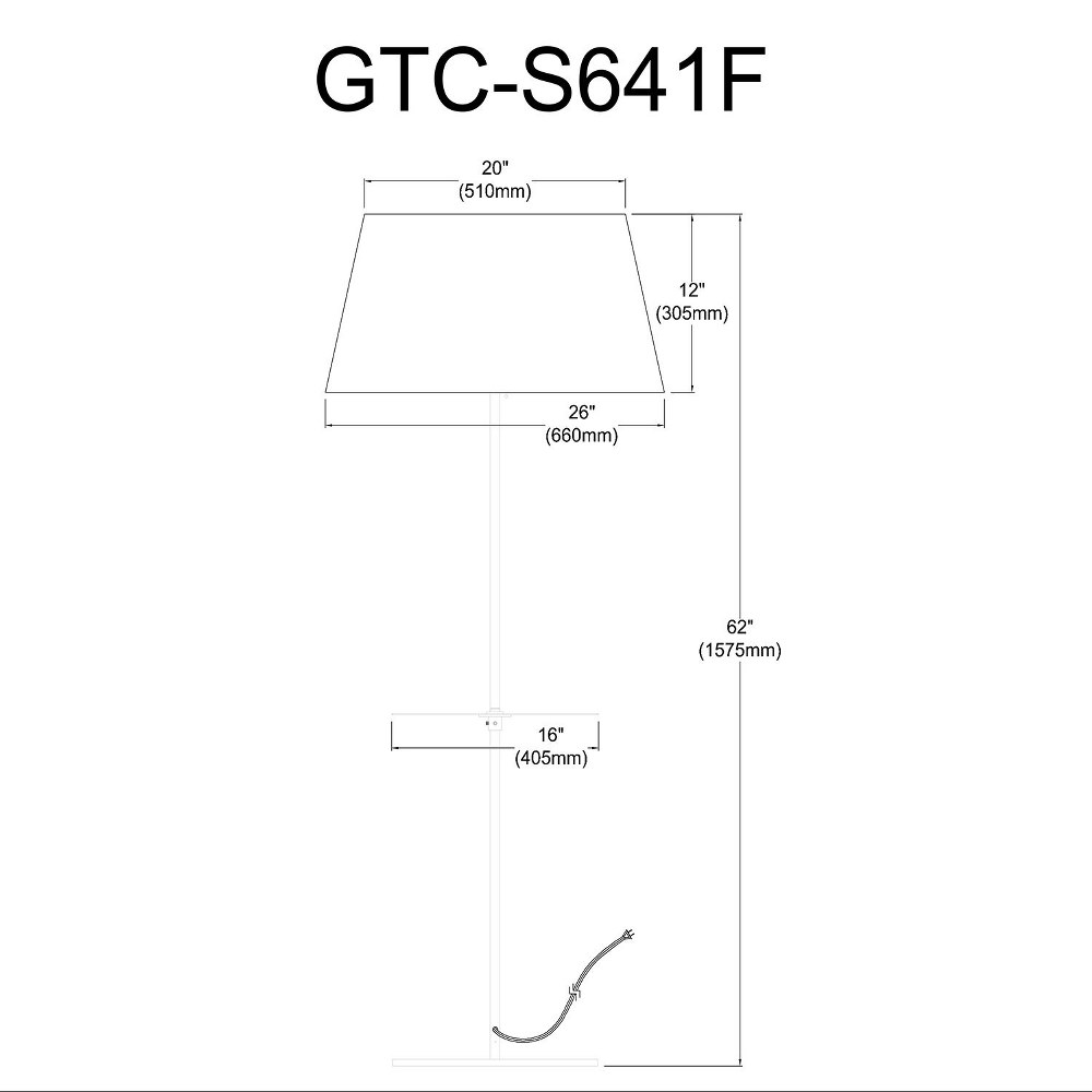 GTC-S641F-MB-WH