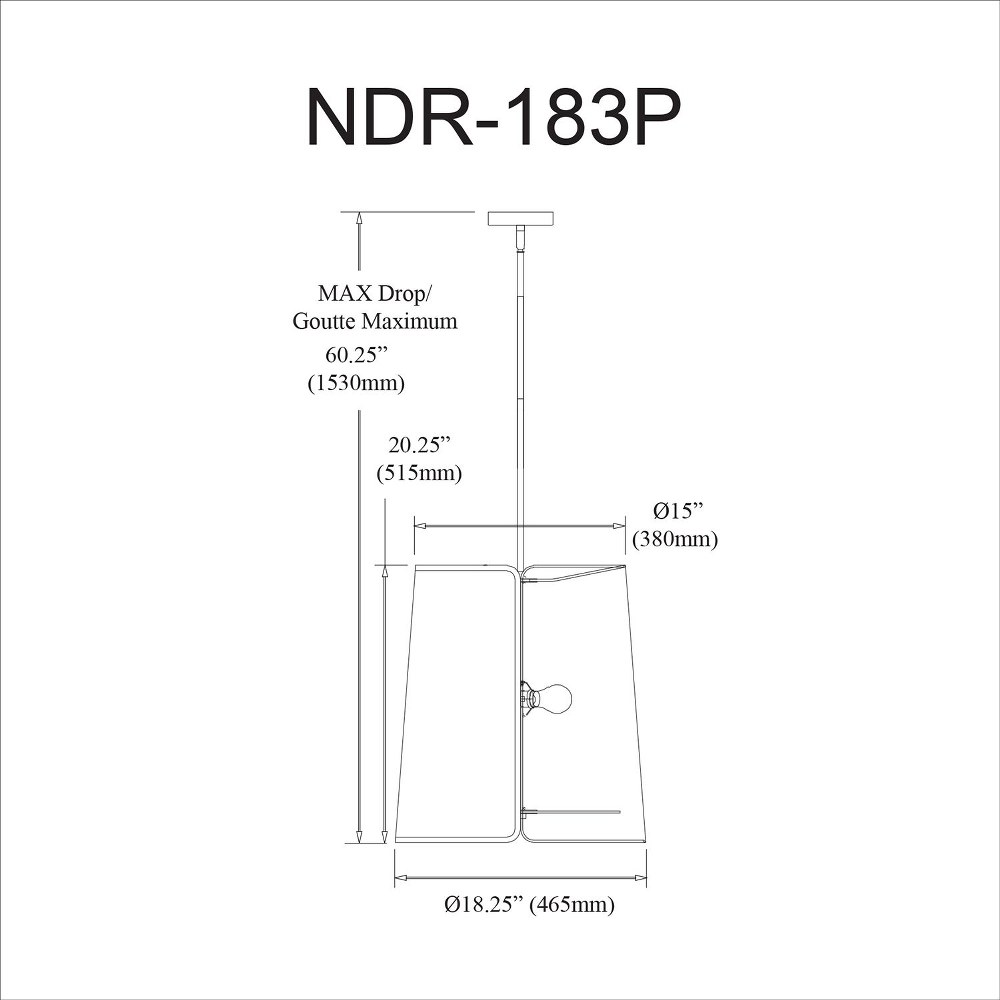 NDR-183P-GLD-WH