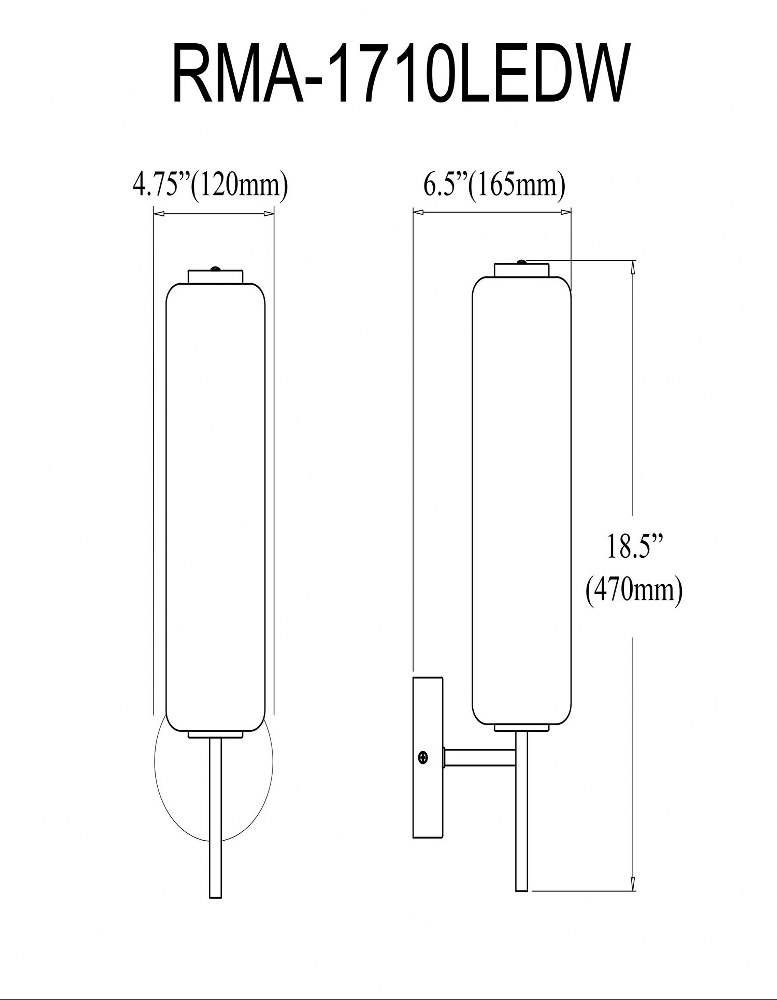 RMA-1710LEDW-MB