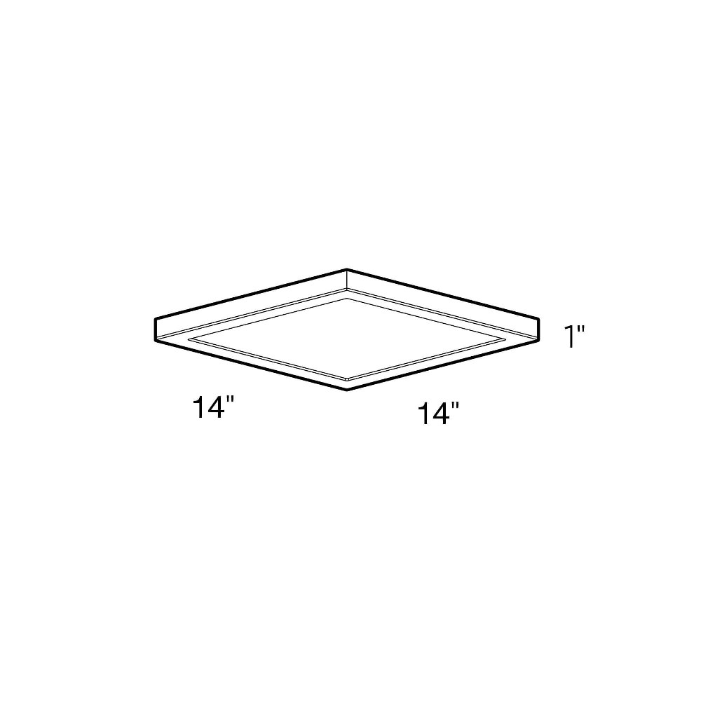 CFLEDSQ14-CC-WH