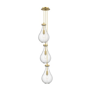 Owego - 3 Light 7" Multi Pendant-42.75 Inch Tall and 7.13 Inch Wide - 1421400
