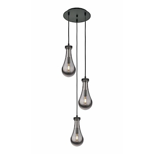 Owego - 3 Light 5" Multi Pendant-42.75 Inch Tall and 11.63 Inch Wide - 1421426