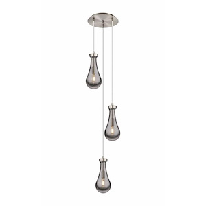 Owego - 3 Light 5" Multi Pendant-42.75 Inch Tall and 11.63 Inch Wide - 1421402