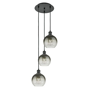 Brookhaven Globe - 3 Light Cord Hung Pendant-31 Inch Tall and 14.5 Inch Wide - 1387647