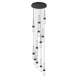 Milan - 12 Light Multi Pendant-20.25 Inch Tall and 23.63 Inch Wide - 1421422