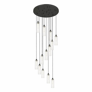 Crown Point - 13 Light Cord Hung Pendant-44 Inch Tall and 32 Inch Wide - 1364525