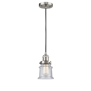 Canton - 100W 1 LED Cord Hung Mini Pendant-8.63 Inch Tall and 5.25 Inch Wide - 1421800