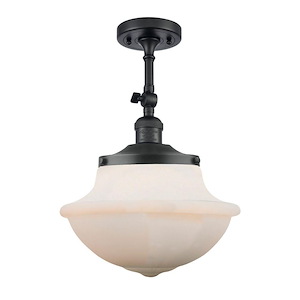 Oxford - 100W 1 LED Adjustable Semi-Flush Mount-16.88 Inch Tall and 11.75 Inch Wide - 1421661