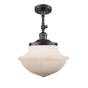 Oxford - 100W 1 LED Adjustable Semi-Flush Mount-16.88 Inch Tall and 11.75 Inch Wide - 1421661