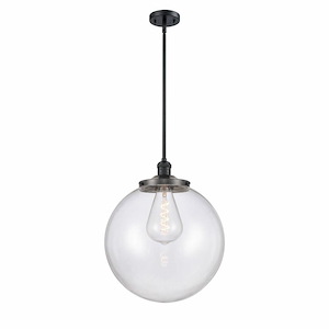 Beacon - 1 Light Pendant In Industrial Style-17 Inches Tall and 16 Inches Wide - 1297538