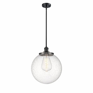 Beacon - 1 Light Pendant In Industrial Style-17 Inches Tall and 14 Inches Wide - 1297606