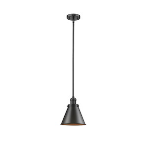 Appalachian - 100W 1 LED Stem Hung Mini Pendant-10 Inch Tall and 8 Inch Wide - 1421913