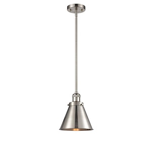 Appalachian - 100W 1 LED Stem Hung Mini Pendant-10 Inch Tall and 8 Inch Wide - 1421913
