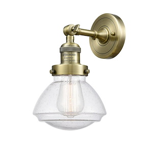 Olean - 1 Light Wall Sconce In Industrial Style-7.75 Inches Tall and 6.75 Inches Wide - 1289004