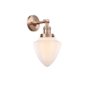 Bullet - 1 Light Adjustable Wall Sconce-15 Inch Tall and 7 Inch Wide - 1423392