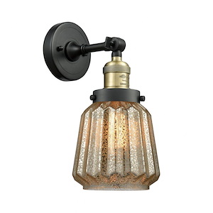 Chatham - 1 Light Adjustable Clear Wall Sconce-12 Inch Tall and 7 Inch Wide - 1423394