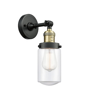 Dover - 1 Light Wall Sconce In Traditional Style-12.75 Inches Tall and 4.5 Inches Wide - 1288979