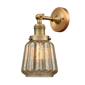 Chatham - 1 Light Adjustable Clear Wall Sconce-12 Inch Tall and 7 Inch Wide - 1422056