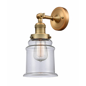 Canton - 1 Light Wall Sconce In Industrial Style-11 Inches Tall and 6.5 Inches Wide - 1285382