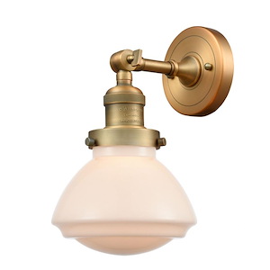 Olean - 1 Light Wall Sconce In Industrial Style-7.75 Inches Tall and 6.75 Inches Wide - 1289004