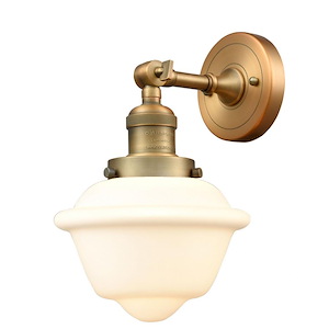 Oxford - 1 Light Wall Sconce In Traditional Style-12 Inches Tall and 7.5 Inches Wide - 1289012