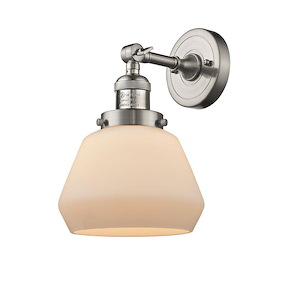Fulton - 1 Light Adjustable Wall Sconce-11 Inch Tall and 7 Inch Wide - 1422328