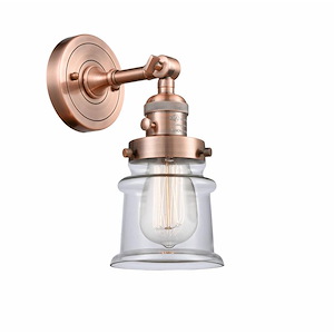 Canton - 1 Light Wall Sconce In Industrial Style-11 Inches Tall and 5.25 Inches Wide - 1289024