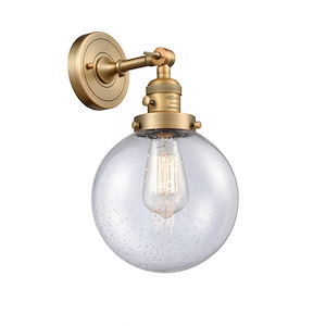 Beacon - 1 Light Wall Sconce In Industrial Style-14 Inches Tall and 8 Inches Wide - 1289021